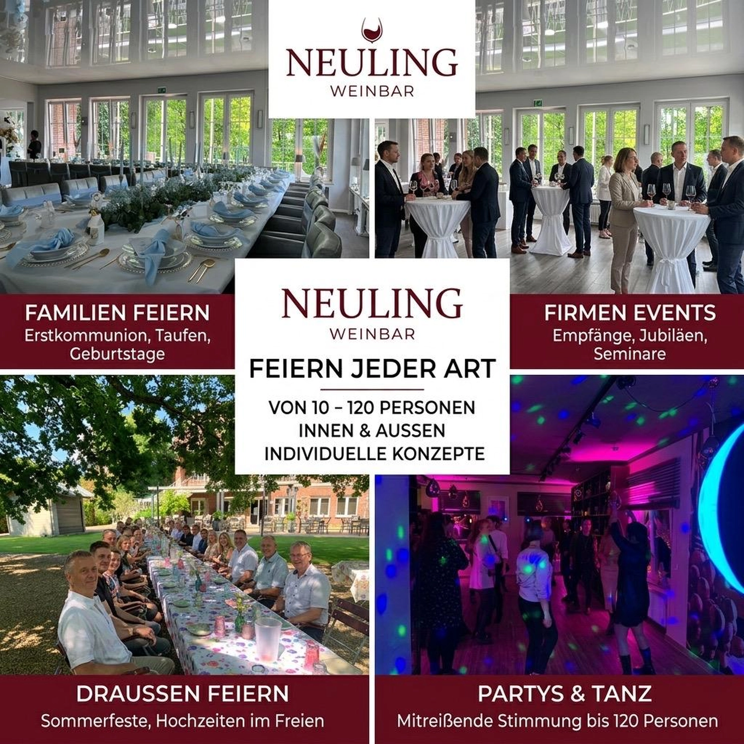 Neuling Weinbar – Gastronomie – Veranstaltungen